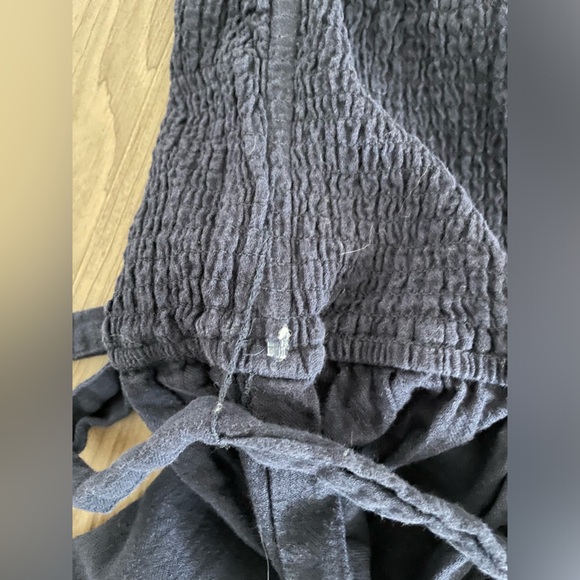 Abercrombie Blue Strapless Jumpsuit - Picture 3 of 4